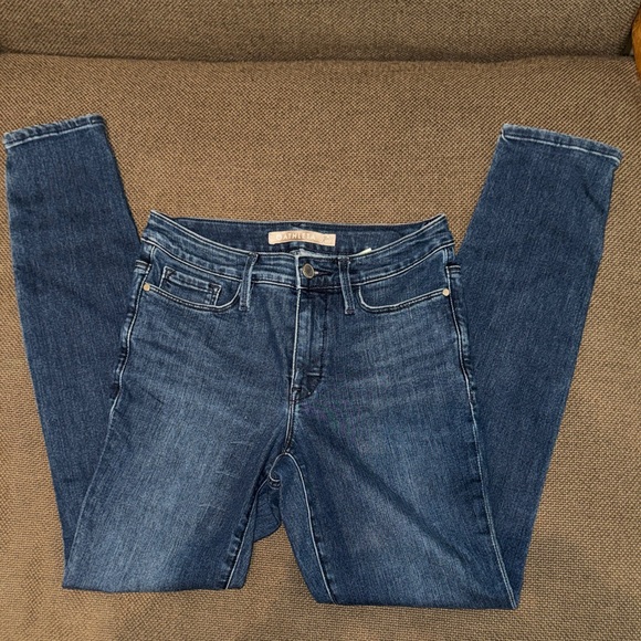 Athleta Denim - Athleta Women's Dark Blue Denim Skinny Jeans size 4